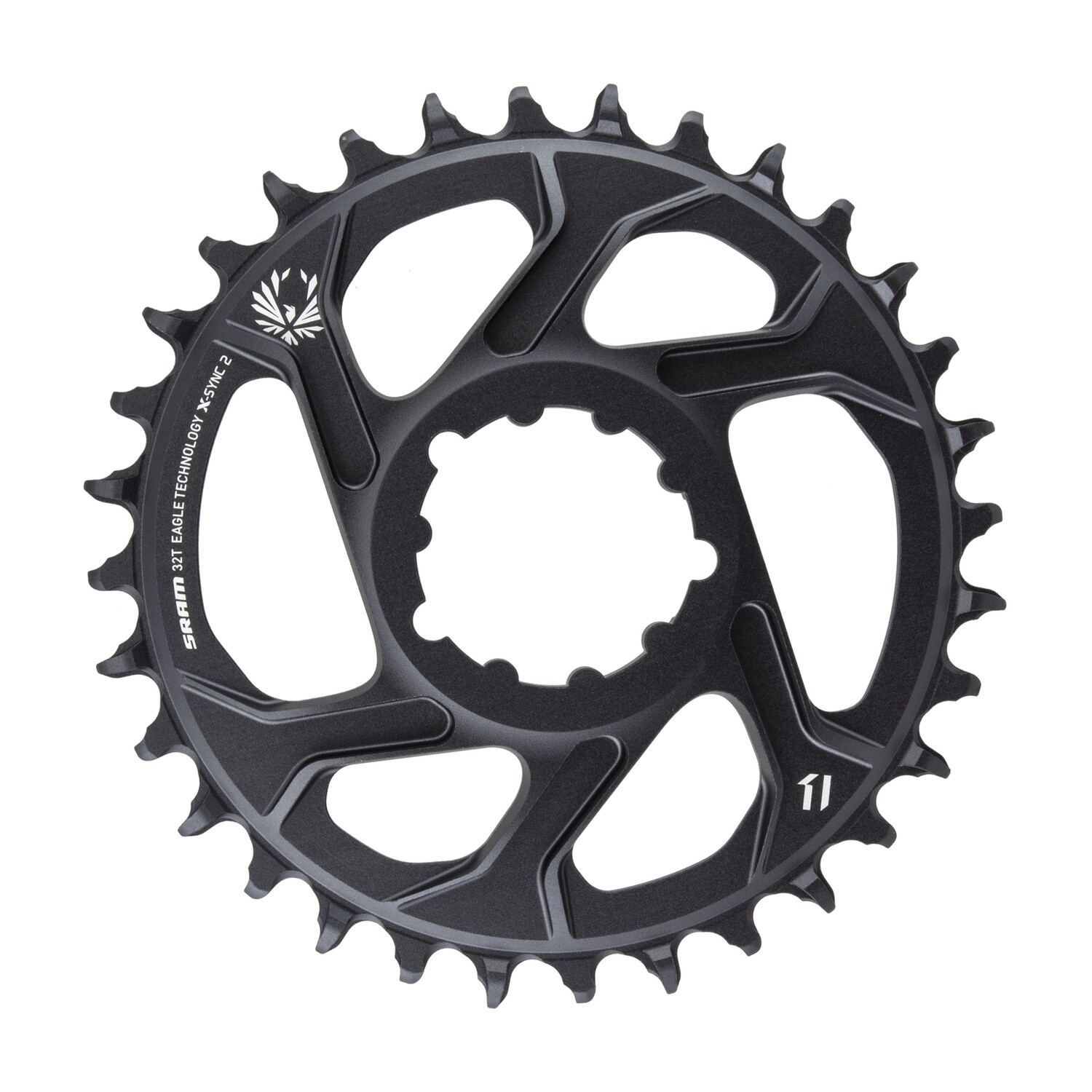 SRAM SL Eagle Chainring  X-Sync 2 Direct Mount - 32T, 6mm Offset