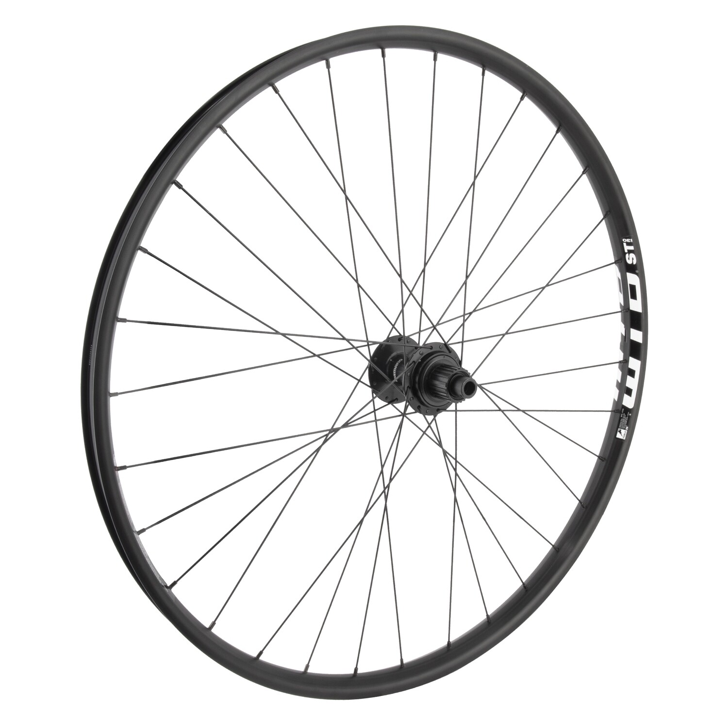 Wheel Master 29&quot; Alloy Mountain Disc Double Wall Wheel - MicroSpline, 12mm Thru-Axle, 32H