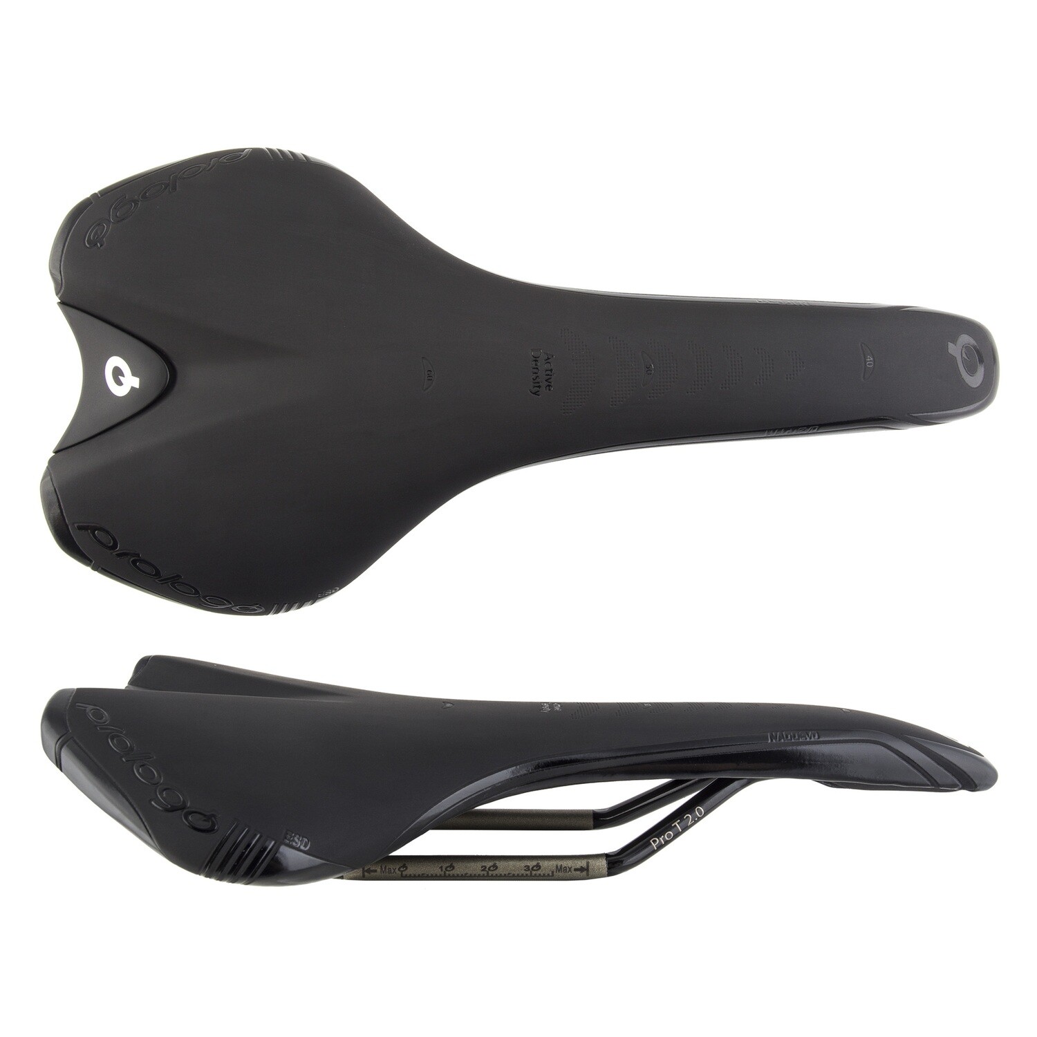 Prologo Nago Evo Saddle - T2.0, Hard Black, 141 mm