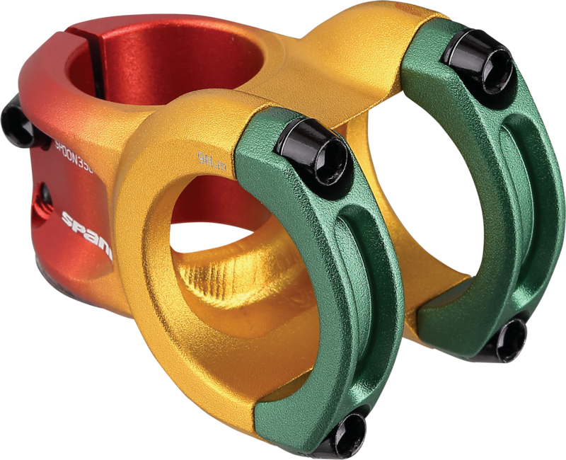 Spank Spoon 31.8 Stem - Rasta