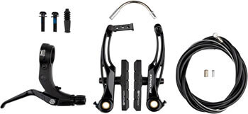 Promax P-1/Click V-Point Linear Pull Brake Kit - 108mm, Black