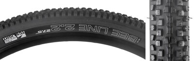 WTB Bee Line TCS Light Fast Rolling Tire: 27.5 x 2.2&quot;, Folding Bead, Black
