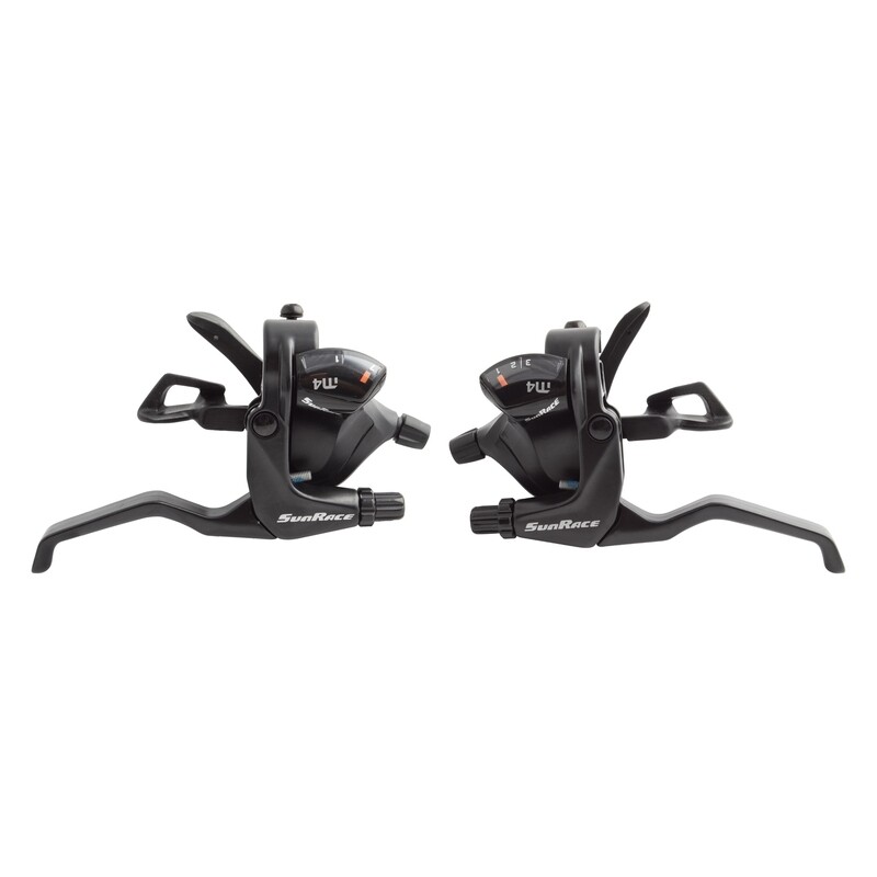SunRace M406 3x7sp V Brake Lever/Trigger Shifter Pair