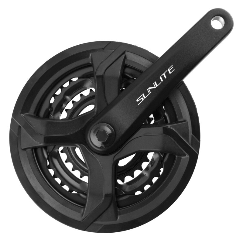 Sunlite Alloy Triple Crankset City 3x7/8