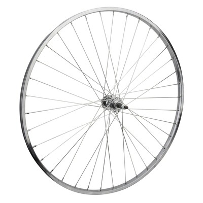 Wheel Master 27&quot; Steel Single Wall Road Wheel - Rear, Freewheel, Bolt-On 3/8