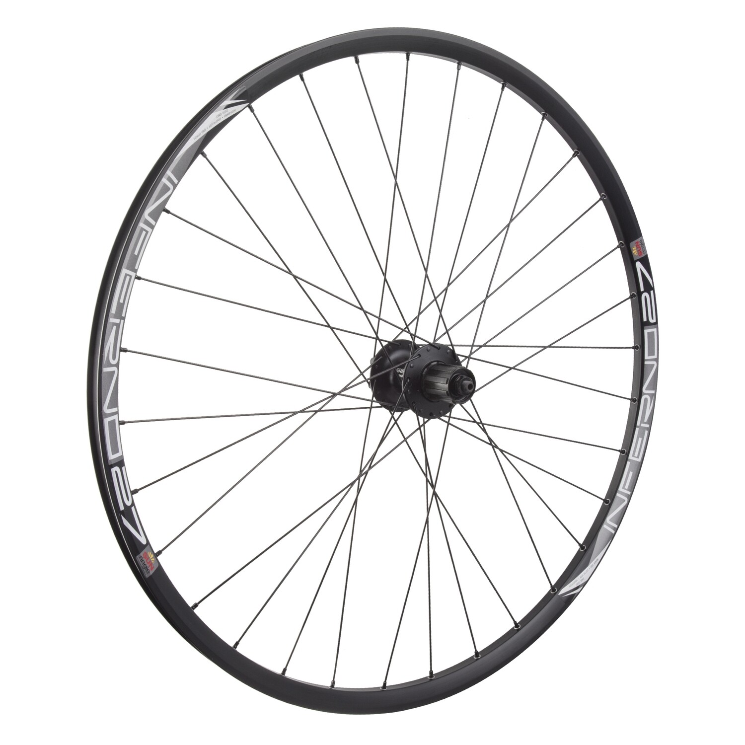 Wheel Master 29&quot; Alloy Mountain Disc Double Wall - Rear, 8-10sp, 135mm QR, 32H