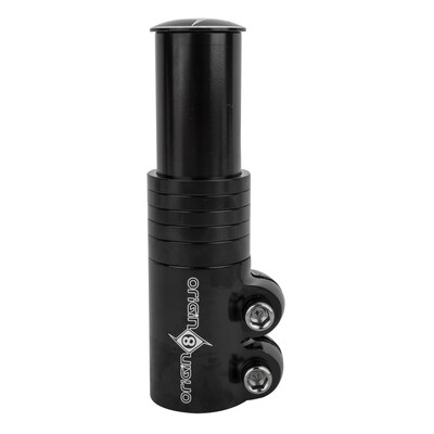 Origin8 X-tra Lift Stem Riser - 75mm, 1-1/8, Black