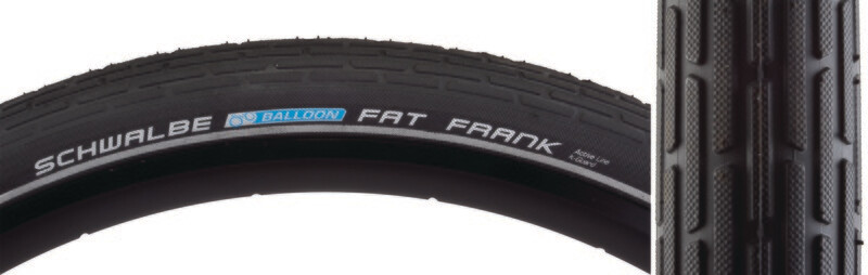 Schwalbe Fat Frank Tire - 29 x 2, Clincher, Wire, Active Line, K-Guard, Liteskin, Black/Reflective
