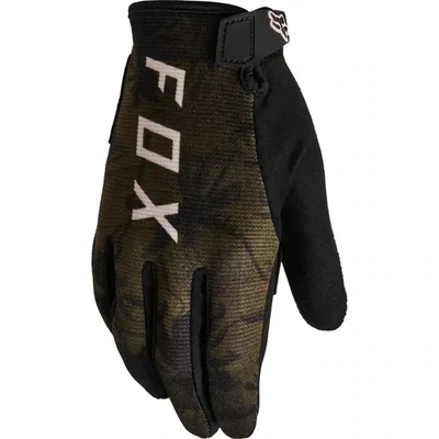 Fox Racing Women&#39;s Ranger Gel Full Finger Glove - Medium, Olive