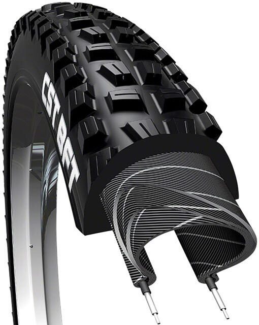 CST BFT Tire - 27.5 x 2.4, Clincher, Wire, Black