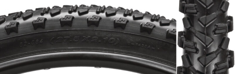 Sunlite Crusader CST1435A Tire - 27.5 x 2.1&quot;, Black