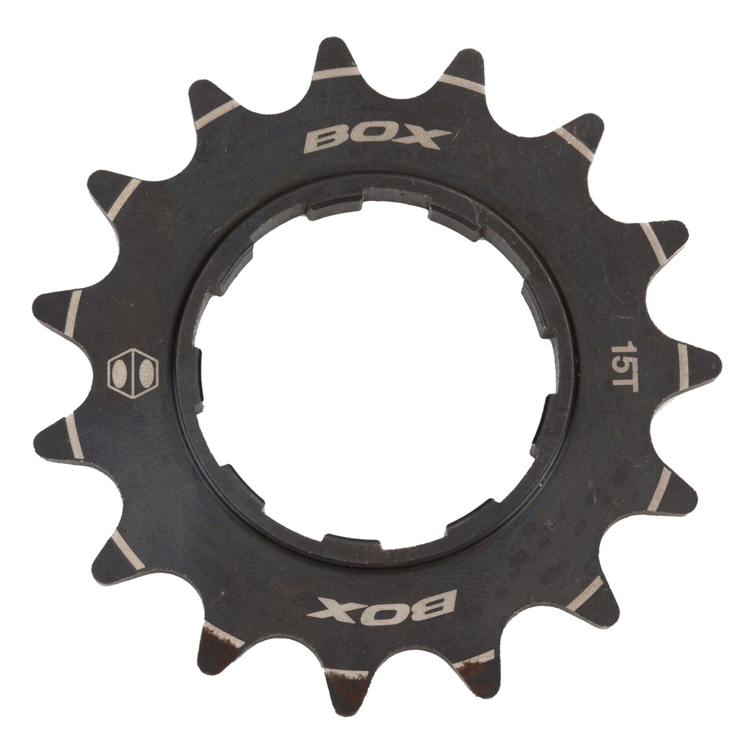 Box One Cr-Mo Single Speed Cog - Black, 15T, 3/32&quot;