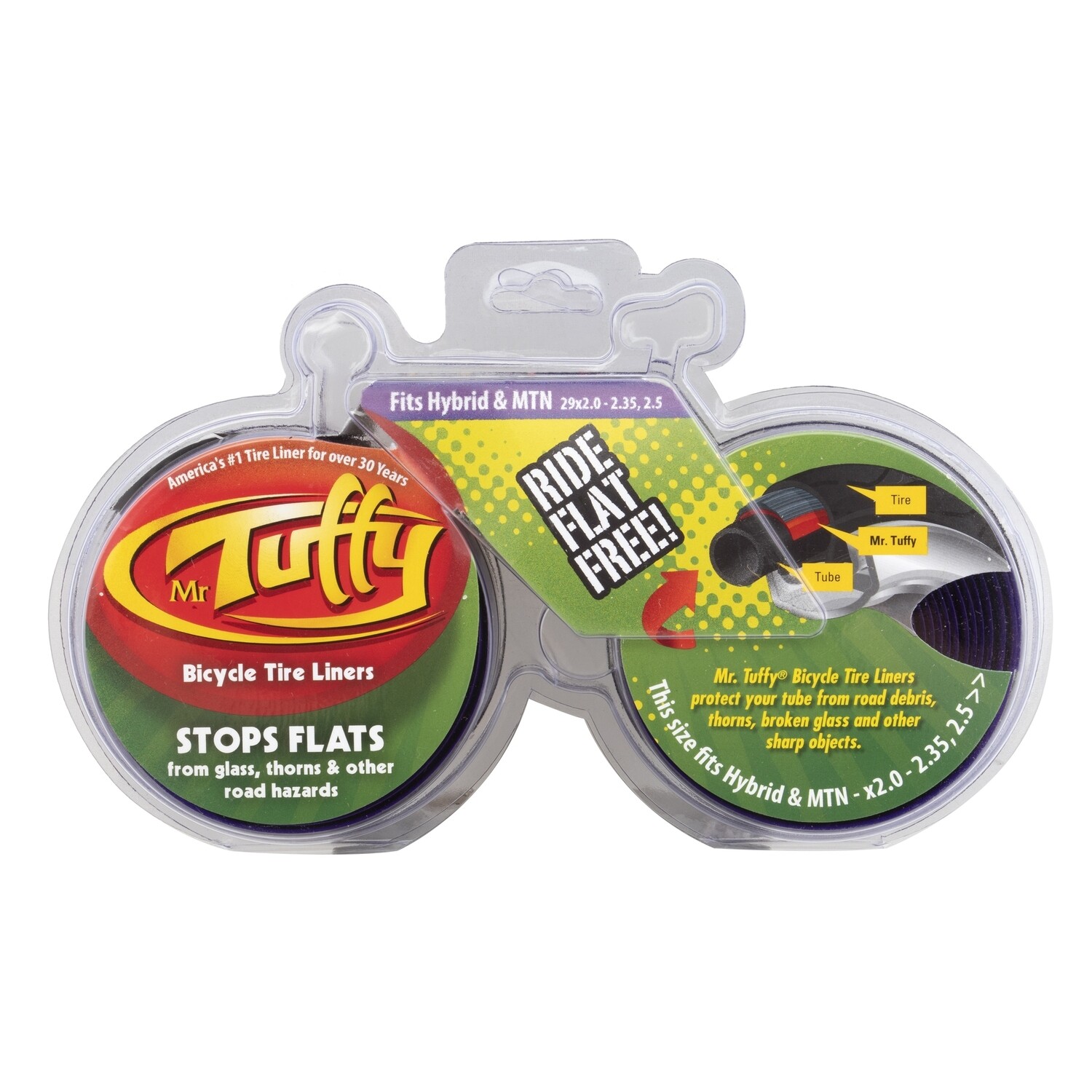 Mr. Tuffy Tire Liner - Purple, 27.5/29&quot; x 2.0-2.5&quot;