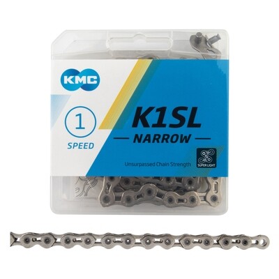 KMC K1SL Narrow Chain - Single Speed, Silver
