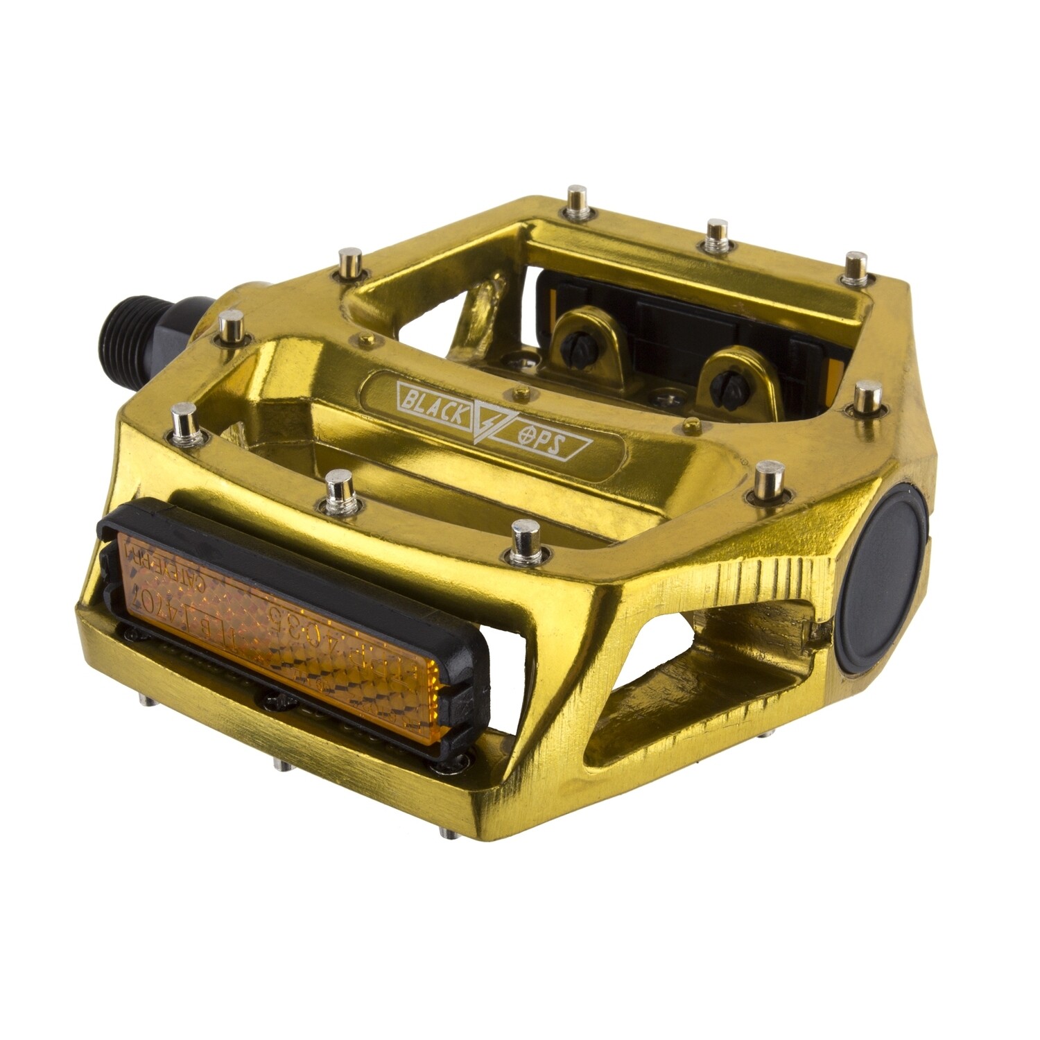 Black Ops Platform Pedals - 9/16, Gold