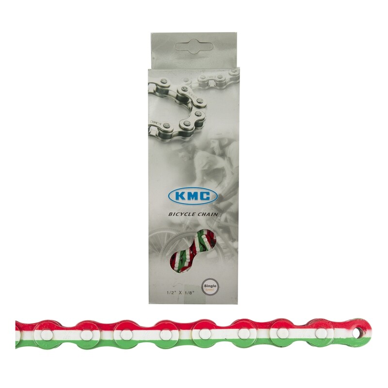 KMC Z510H Chain - Single Speed, 1/2 x 1/8, 112 Links, Italy