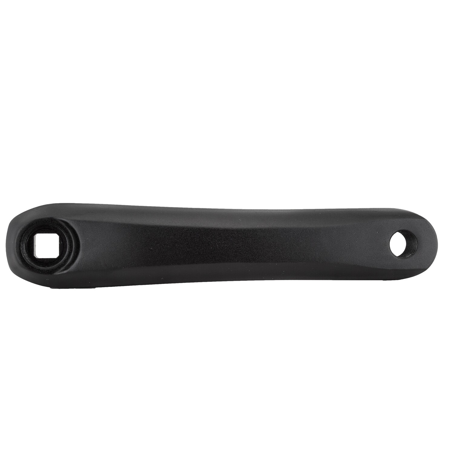 Sunlite Left Crank Arm - Low-Profile, Horizontal Square, Black