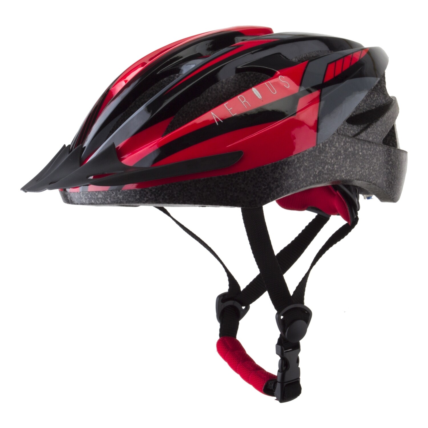 Aerius V19-Sport Helmet -  Black/Red, S/M