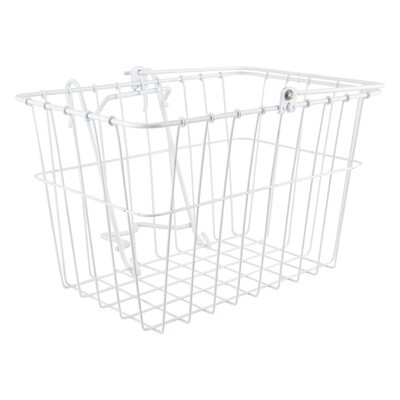 Wald Lift-Off Front Basket - White
