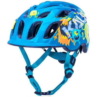 Kali Chakra Child Helmet - Monster Blue, XS