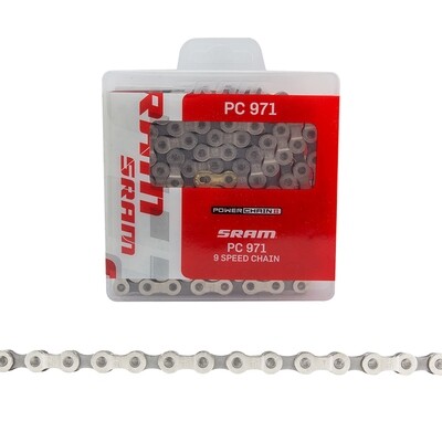 SRAM PC971 9sp Chain - Silver, 114 Links