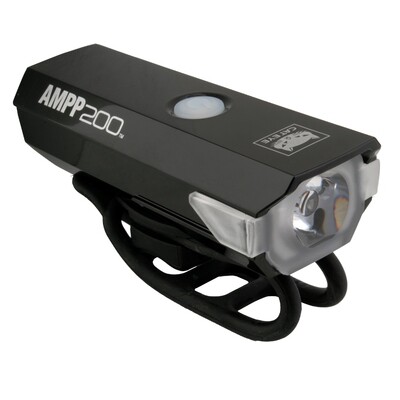 CATEYE Headlight HL-EL042RC AMPP200 - 200 Lumens, USB, Black