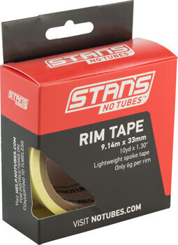 Stan&#39;s NoTubes Rim Tape: 33mm x 10 yard roll