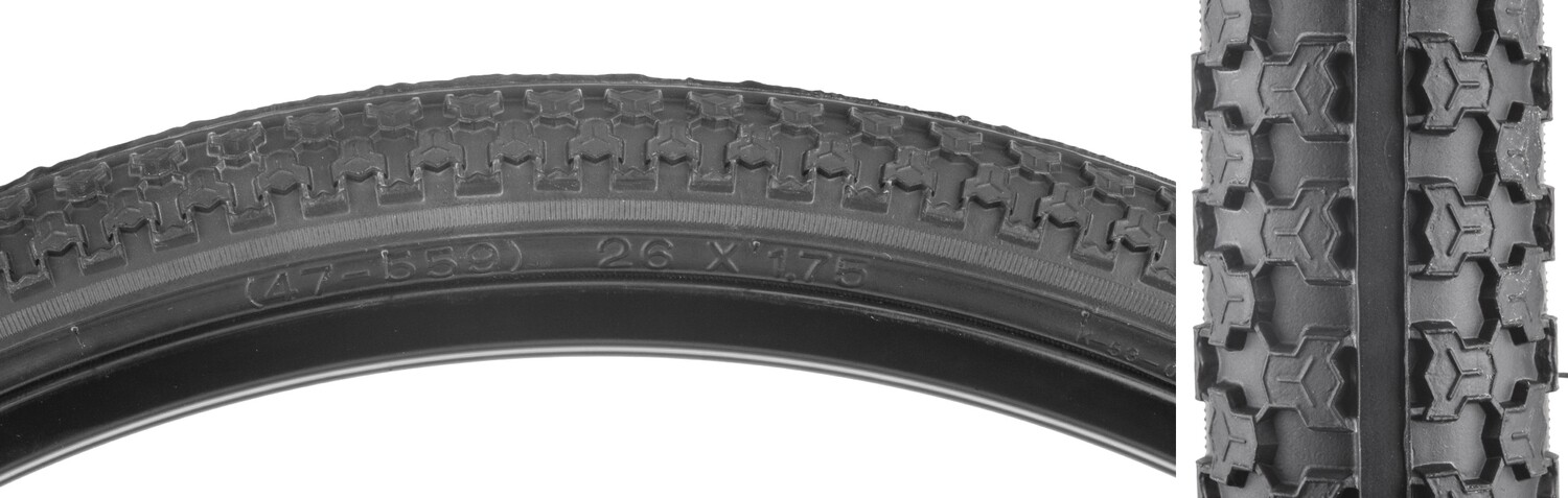 Sunlite MTB Raised Center Tire - 26x1.75