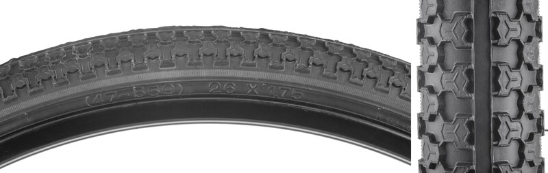Sunlite MTB Raised Center Tire - 26x1.75