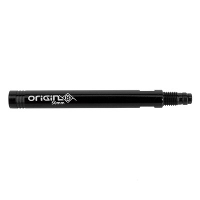 Origin8 Integrated Valve Extender - 50mm, Black
