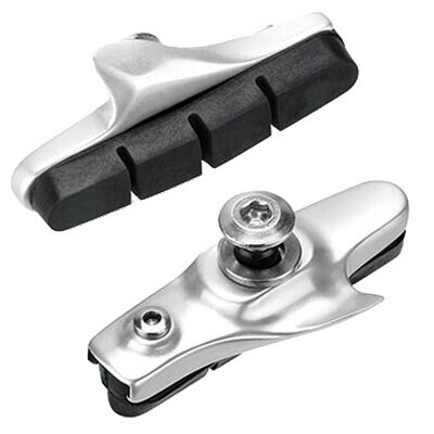 Ultracycle Road Brake Shoes - Silver