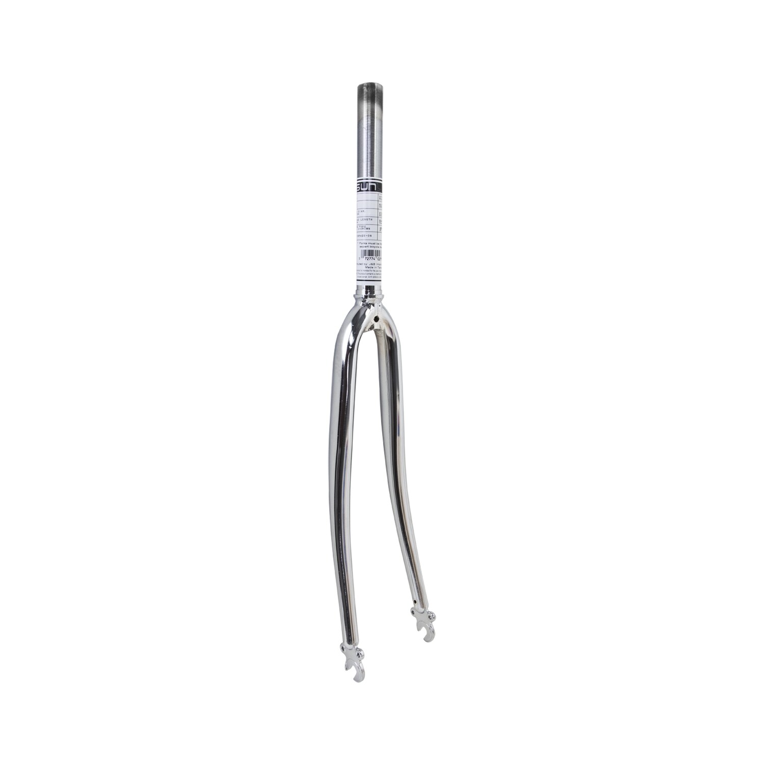 Sunlite Road Fork - 700c, Threaded, Chrome