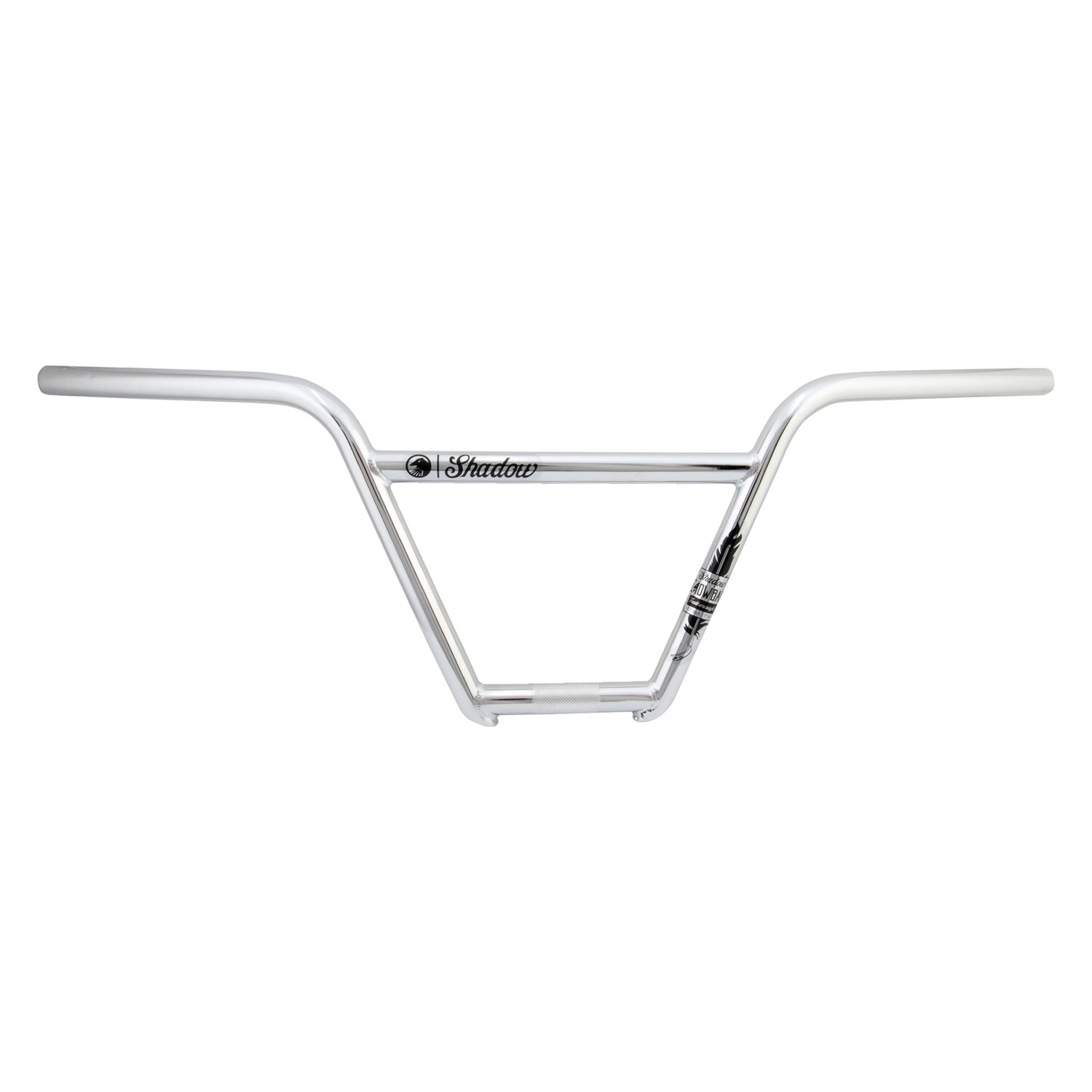 The Shadow Conspiracy Crowbar Featherweight BMX Bar - 9.1&quot;, Chrome