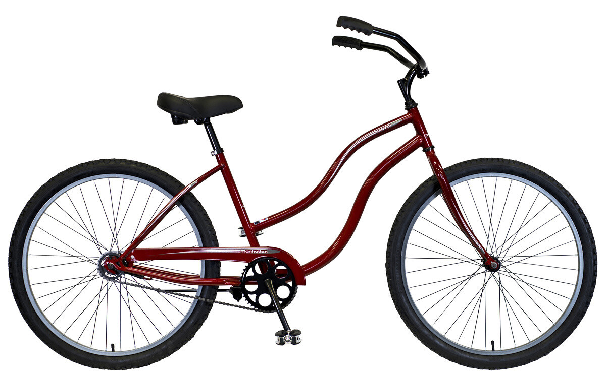 Manhattan Aero Beach Cruiser, Color: Cayenne Red