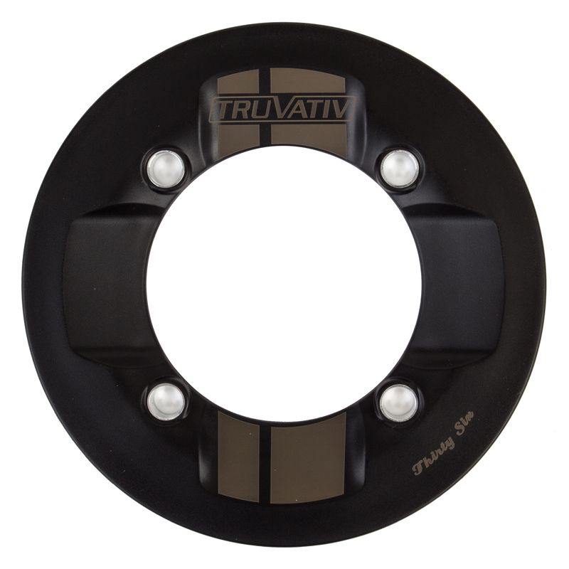 TRUVATIV Rock Guard Chainring Guard - 104mm 4-Bolt, Black