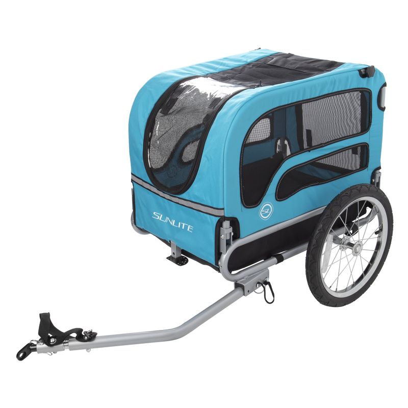 Sunlite Pet Trailer 16&quot; Blue/Grey