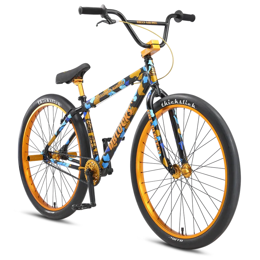 SE Bikes DBlocks Ripper 29 Blue Gold Camo