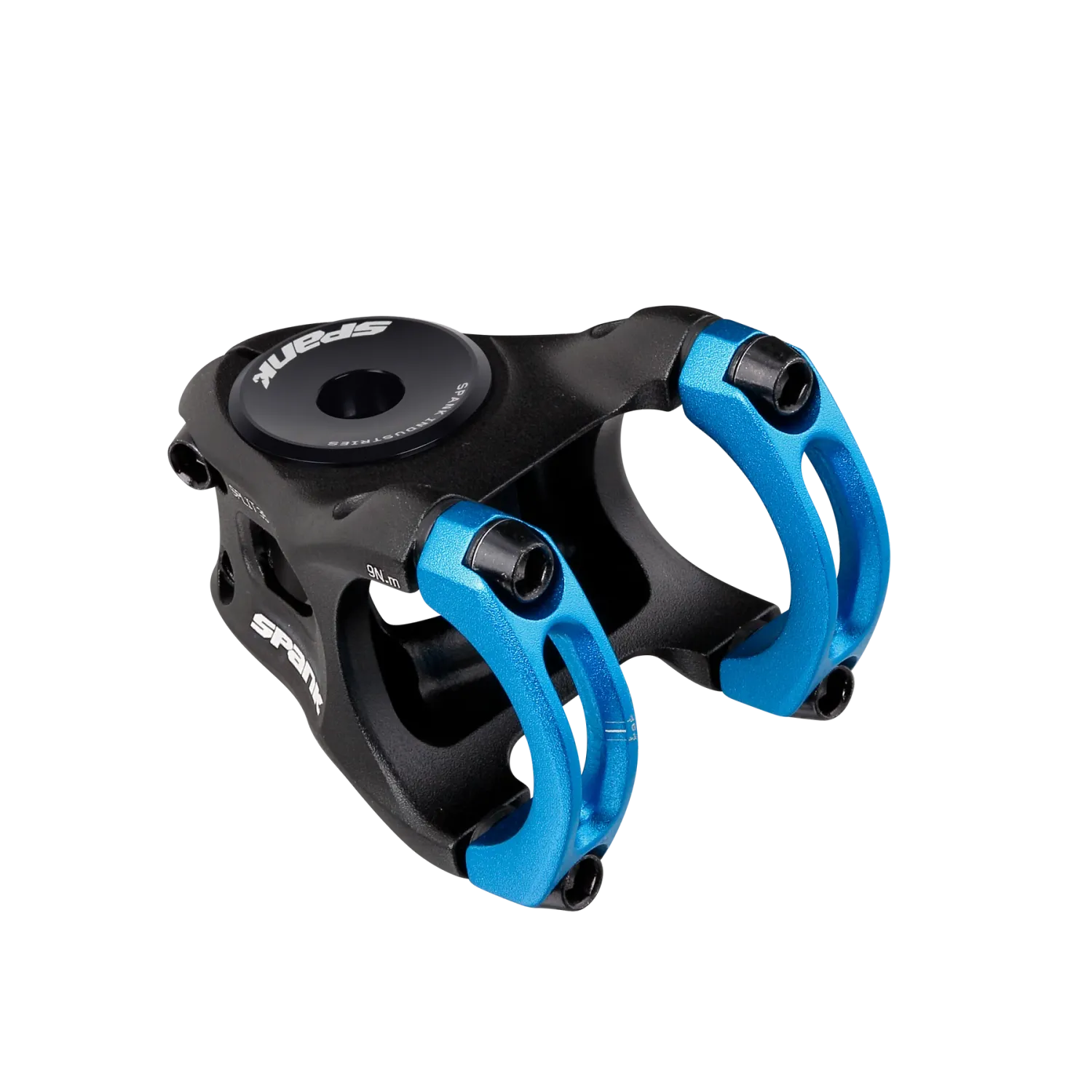 Spank Split 35 Stem, Color: Black/Blue