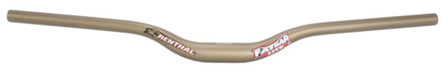 Renthal Fatbar Lite 35 Riser Bar 30mm Rise, 760mm Width, Alugold