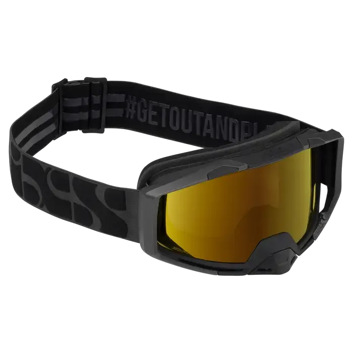 iXS Trigger Goggles, Color: Black/Gold
