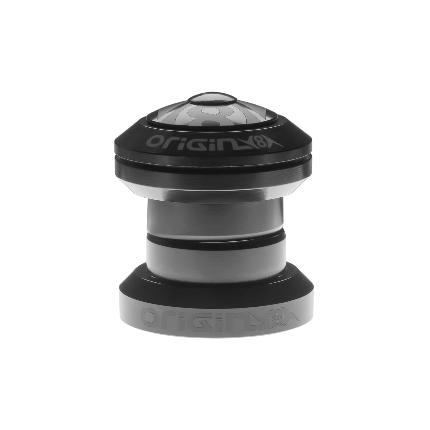 Origin8 Pro Fit Threadless Headset, Color: Black, Size: 1-1/8&quot;