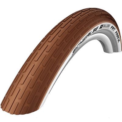 Schwalbe Fat Frank K-Guard Wire Bead, Color: Brown/White, Size: 29&quot;x2.0&quot;