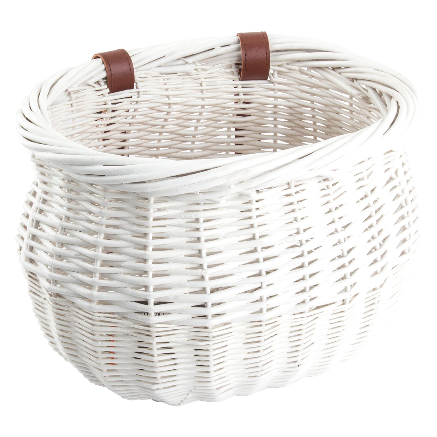 Sunlite Willow Bushel Strap-On Handlebar Basket