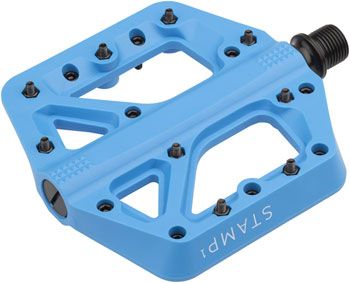Crankbros Stamp 1 Platform Pedals, Color: Blue, Size: Small