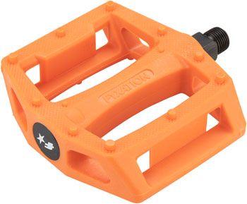 Fyxation Gates Platform Pedals, Color: Orange, Size: 9/16&quot;