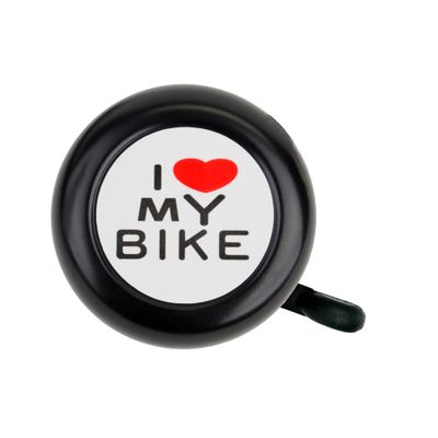 Sunlite I Love My Bike Bell, Color: Black