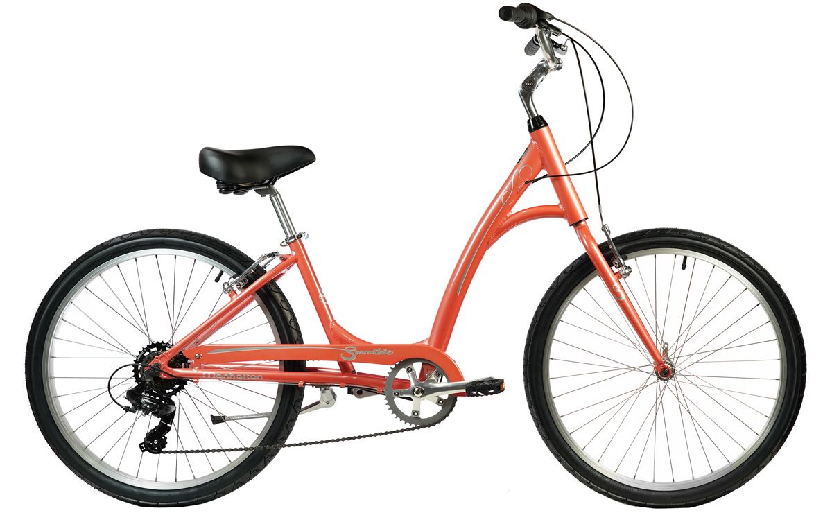 KHS Smoothie Step-Thru, Color: Coral