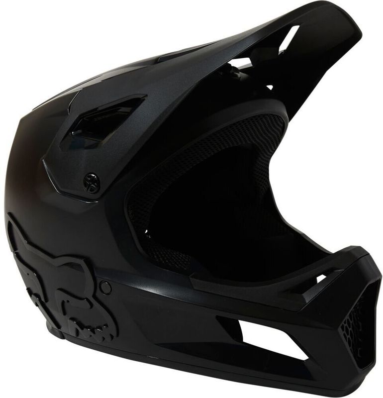 Fox Helmet Rampage Youth Large Black/Black