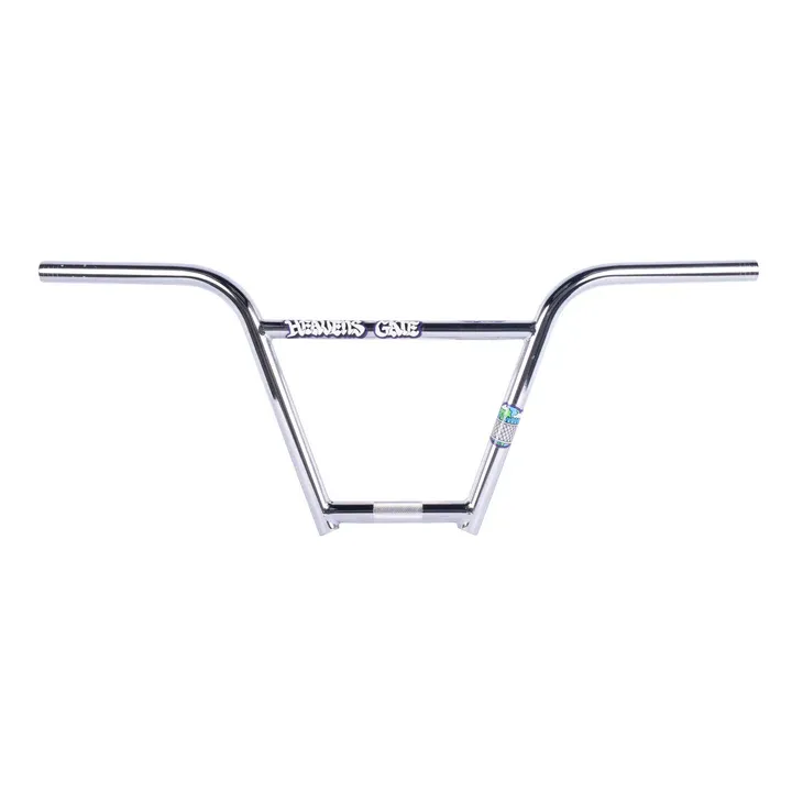Cult Heaven&#39;s Gate Begin 4PC Handlebar - Chrome, 9.65&quot; Rise