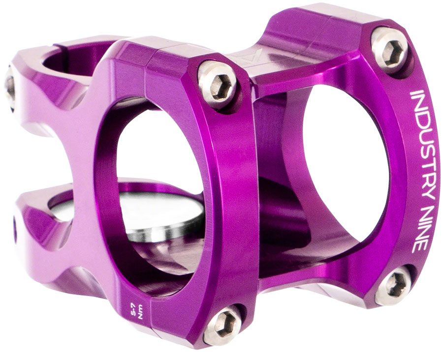 Industry Nine Stem A35 40mm, 35 Clamp, +/-8 Purple